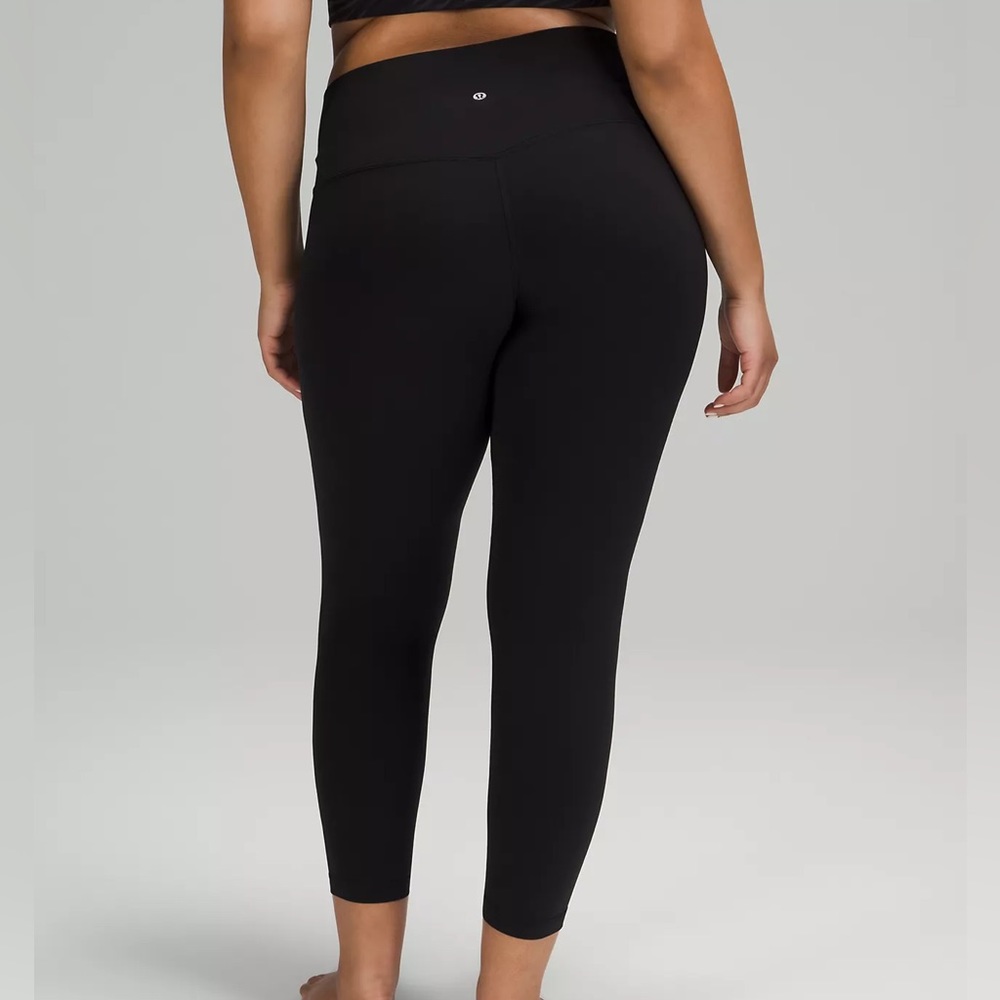Lululemon full length high waisted black leggings
